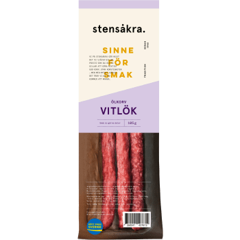 Stensåkra Ölkorv Vitlök 105g Stensåkra.