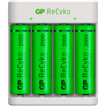 Batteriladdare GP ReCyko Standard E411 Inkl. Batterier 1st GP.