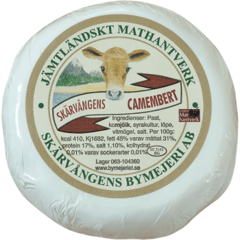 Camembert Ost ca 100g Skärvångens Bymejeri.
