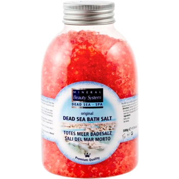 Dead Sea Bath Salt Granatäpple 500g Mineral Beauty System.