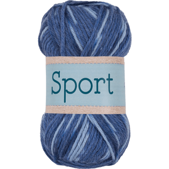 Garn Sport Jeans 100g Falkgarn.