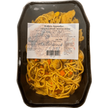 Wokade Äggnudlar Med Kyckling 350g Thaihouse.