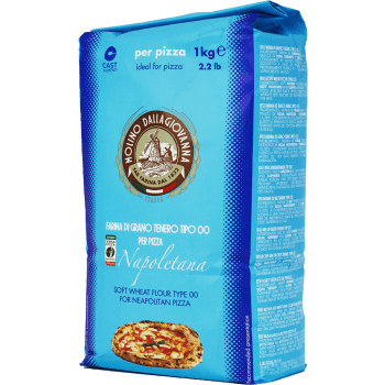 La Napoletana Tipo 00 Pizzamjöl 1kg Molino Dallagiovanna.