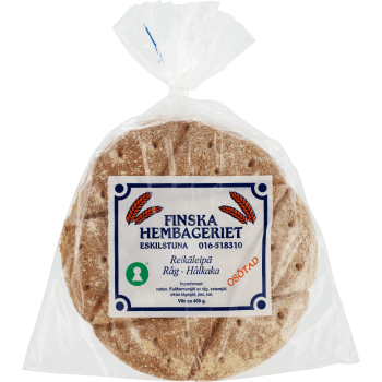 Råg-hålkaka 400g Nya Finska Hembageriet.