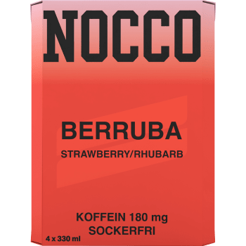 Energidryck Berruba 33cl 4-p Nocco.