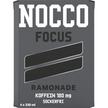 Energidryck Focus Ramonade 4x33cl Nocco.