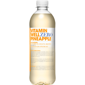 Zero Pineapple 50cl Vitamin Well.