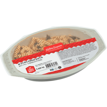 Kycklingpasta Chili & Mangodressing ca 400g Nyhléns Hugosons.