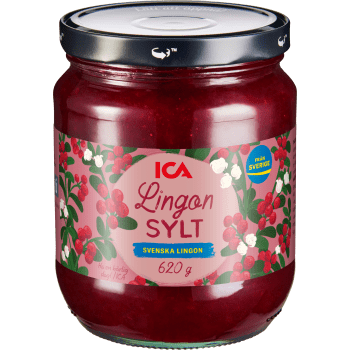 Lingonsylt 620g ICA.