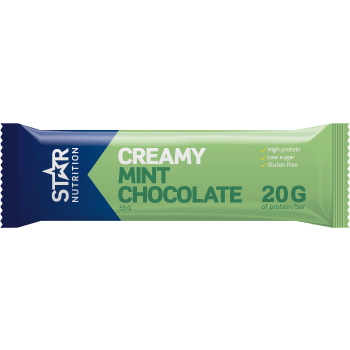 Protein Bar Mint Chocolate 20g Star Nutrition.