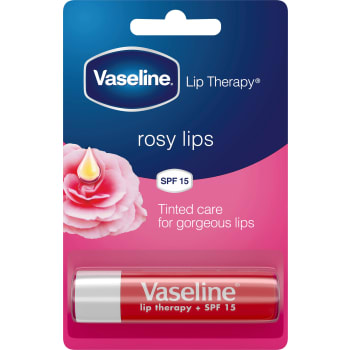 Vaseline Lip Therapy Rosy Lips Läppbalsam 4,8 g.