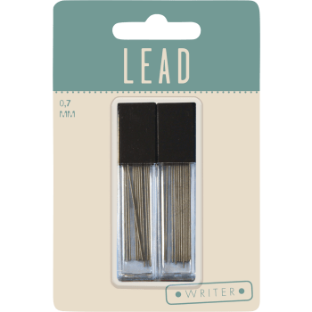 Blyertsstift 0,7mm 2st Writer.