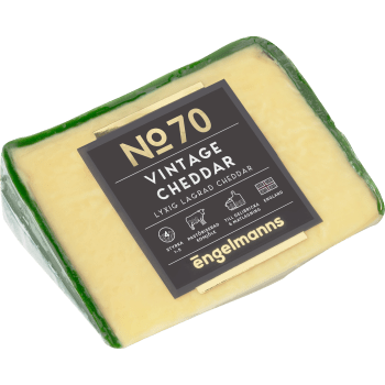 Ost Vintage Cheddar ca 100g Engelmanns.