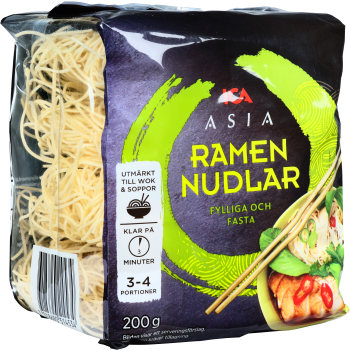 Ramennudlar 200g ICA Asia.