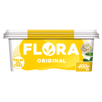 Margarin Original Normalsaltat växtbaserad 59% 400g Flora.