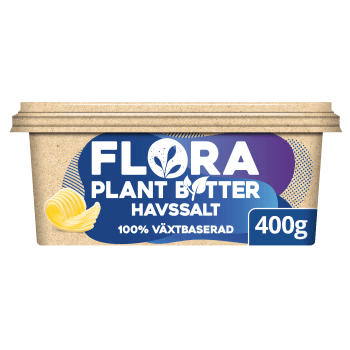 Plant Butter Havssalt 79% 400g Flora.
