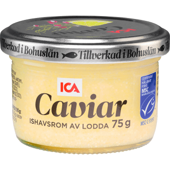 Caviar ishavsrom av lodda 75g ICA.
