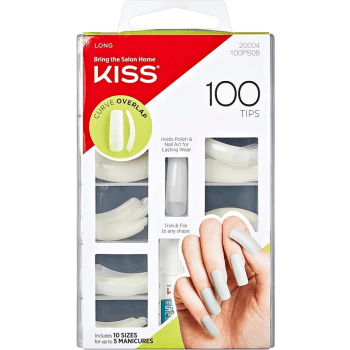 Lösnaglar Tips overlap 100-p Kiss.