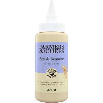Mayo Soy Sesame 200ml Farmers & Chefs.