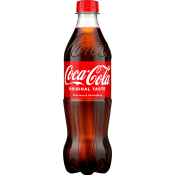 Läsk 50cl Coca-Cola.