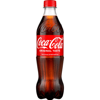 Läsk 50cl Coca-Cola.