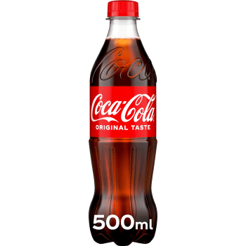 Läsk 50cl Coca-Cola.