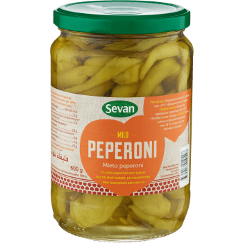 Peperoni Mild 600g Sevan.