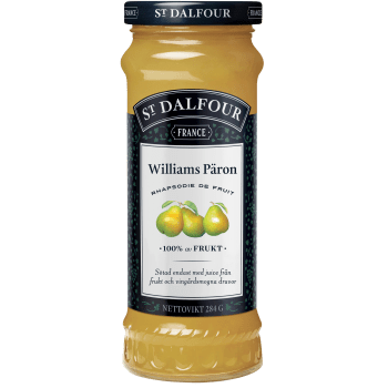 Marmelad Williamspäron utan tillsatt socker 284g St.Dalfour.