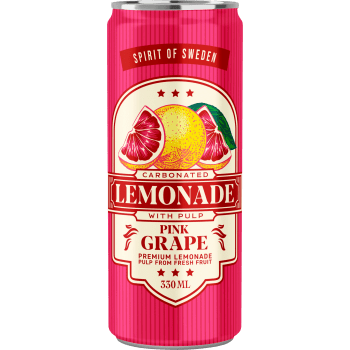 Lemonad Pink Grape 33cl Spirit of Sweden.