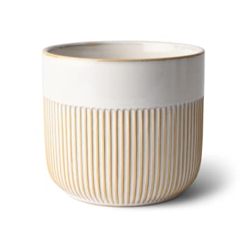 Kruka ljus höst 15cm.
