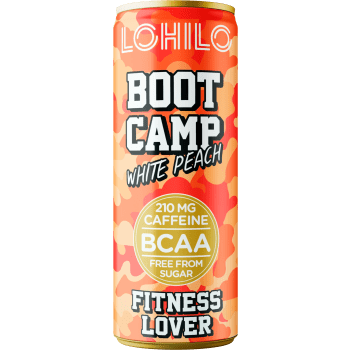 Funktionsdryck Boot Camp White Peach 33cl LOHILO.