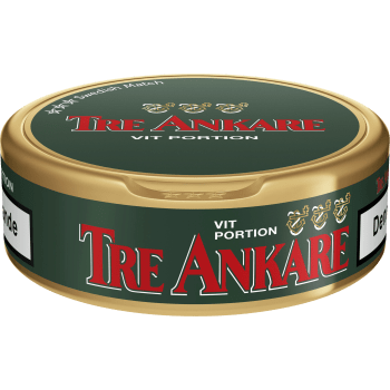 Tre ankare White 21.6g.