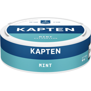 Kapten Vit Mint 18g.
