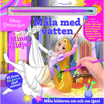 Måla med vatten. Disney Prinsessor.