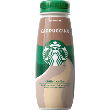 Iskaffe Cappuccino 220ml Starbucks®.