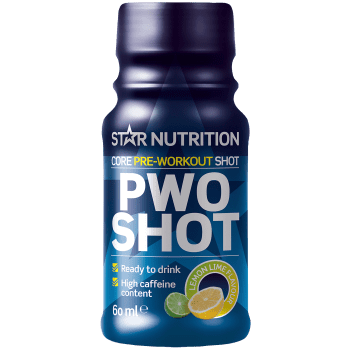 PWO Shot Lemon Lime 6cl Star Nutrition.