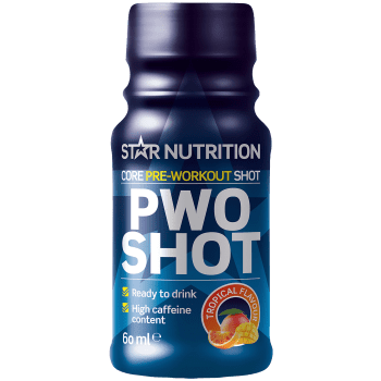 PWO Shot Tropical 60ml Star Nutrition.