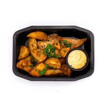 Ediths Kycklingfilé med klyftpotatis & bearnaisesås 450g.