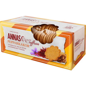Pepparkakor Saffran 150g Annas.