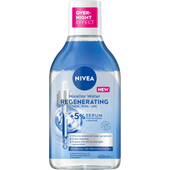 Micellärt vatten Micellar Water Regenerating +5% serum 400ml Nivea.