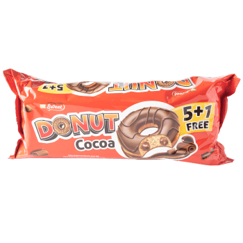 Donut med choklad glasyr 240g Prosweet.