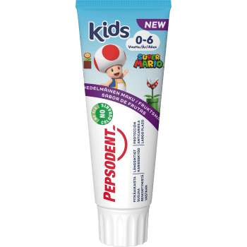 Tandkräm Kids 0-6 år Fruity 75ml Pepsodent.