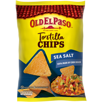 Tortilla Chips Seasalt 185g Old el Paso.