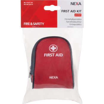 Första Hjälpen Väska Pocket Röd NEXA.