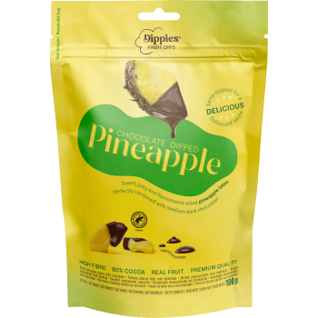 Chokladdoppad torkad frukt Pineapple Chocolate Dips Pineapple 100g Fruit Dips.