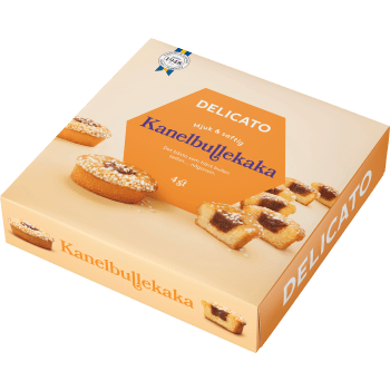 Kondisbitar Kanelbullekaka 4-p 200 g Delicato.