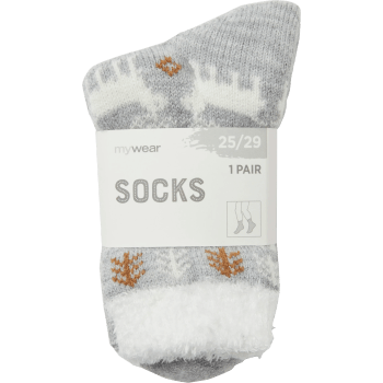 Socks 1p lining pattern 35/39 mywear.
