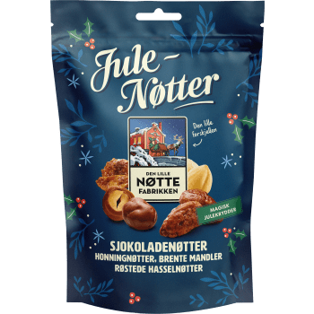 Nötmix Julenøtter 180g Den Lille Nøttefabrikken.