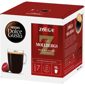 Kaffekapslar. Dolce Gusto, 16-p Zoega.