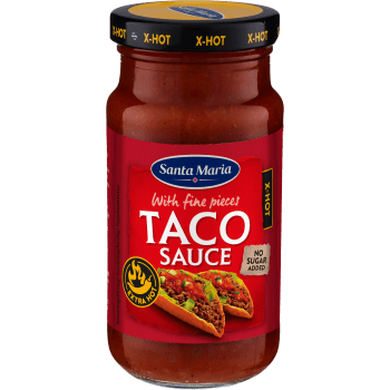 Tacosås Extra Het 230g Santa Maria.